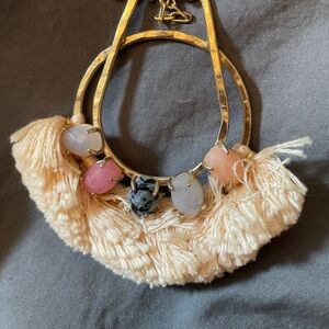 Beautiful long decorative necklace